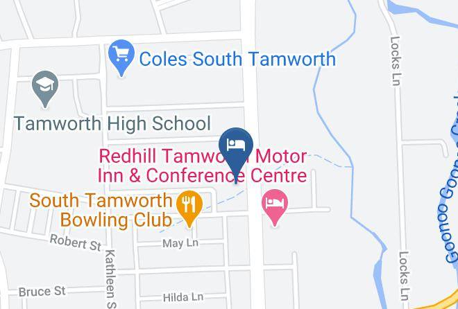 Tamworth Regional - Country Capital Motel Maps