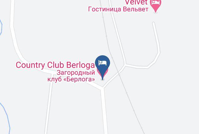 Kirovgrad - Country Club Berloga Maps