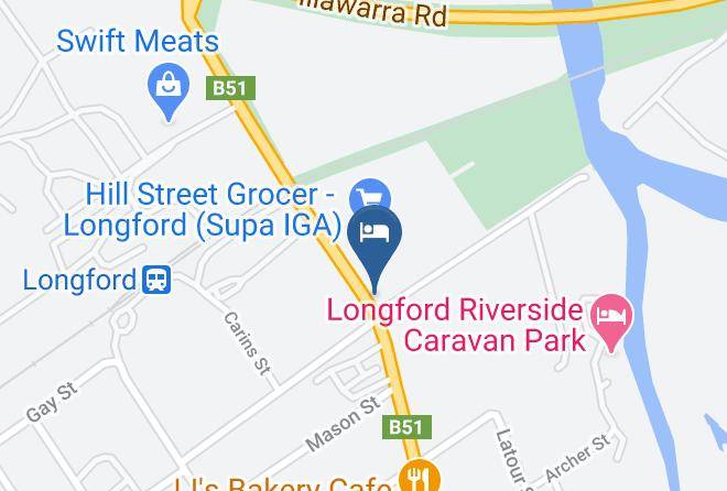 Northern Midlands - Country Club Hotel Maps