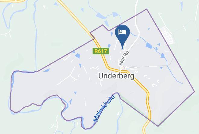 Country Comfort Underberg Map