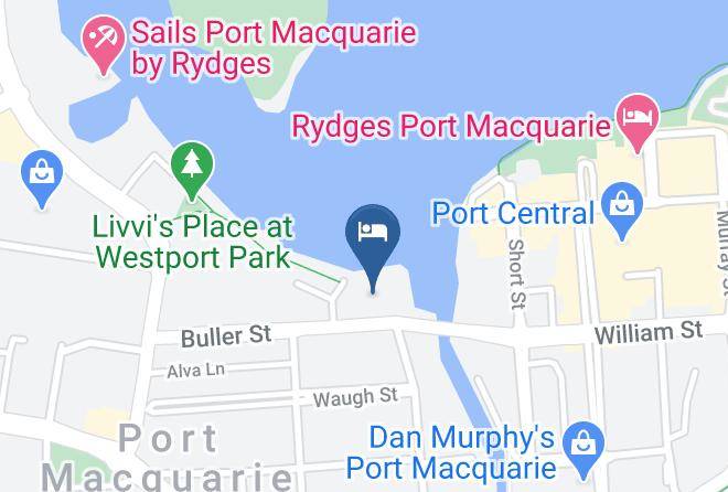 Waters Edge Port Macquarie Map