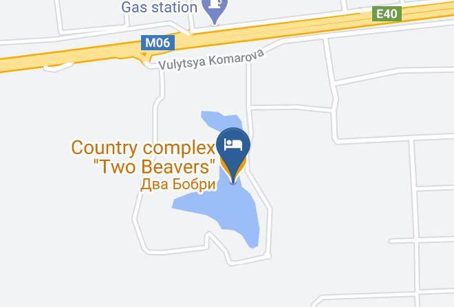 Kiev Sviatoshyn Raion - Country Complex Two Beavers Maps