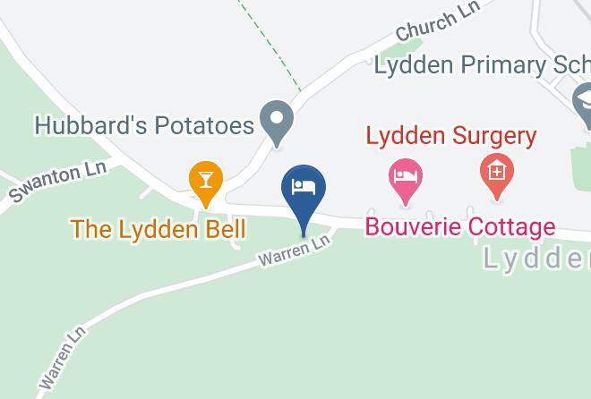 Kent - Country Escape Lydden Maps