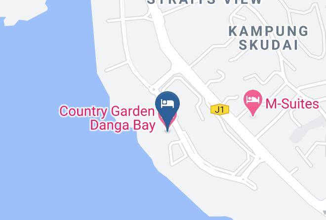 Johor Bahru - Country Garden Danga Bay Maps