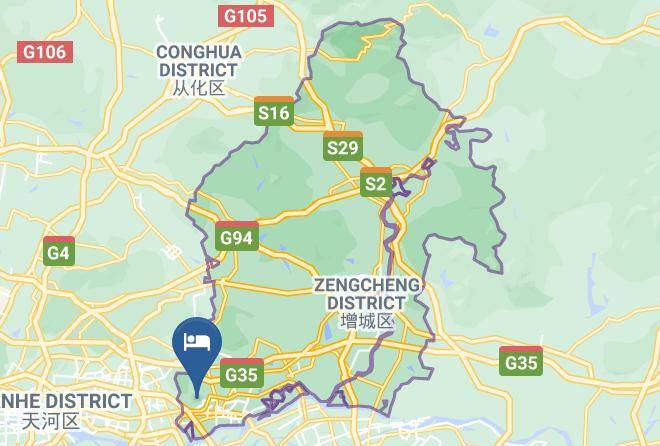 Guangzhou - Country Garden Panshan Garden Hotel Maps