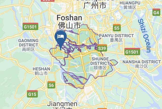 Foshan - Country Garden Phoenix Hotel Longjiang Shunde Foshan City Maps
