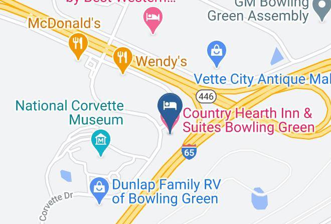 Warren - Country Hearth Inn & Suites Bowling Green Maps