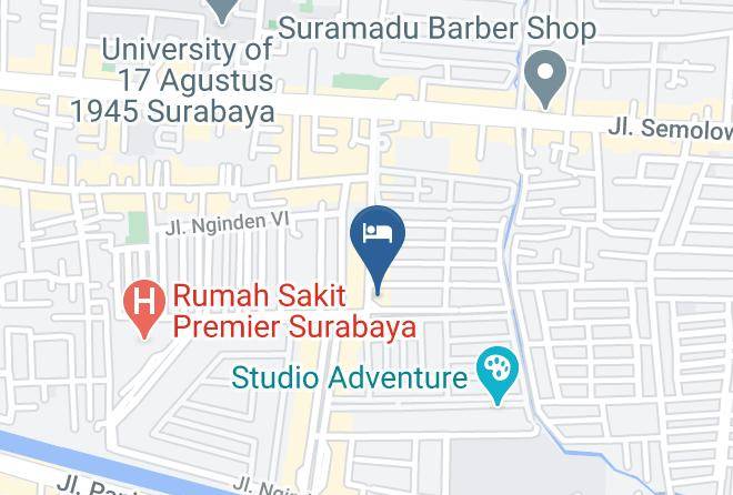 Kota Surabaya - Country Heritage Resort Hotel Maps