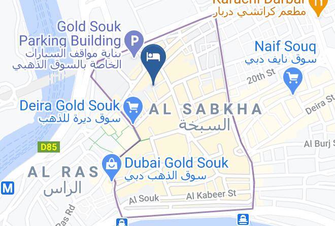 Dubai - Country Hotel Maps