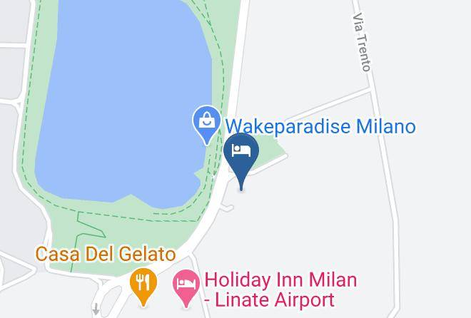 Milan - Country Hotel Borromeo Maps