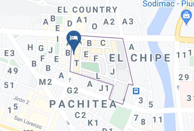 Piura - Country Hotel Boutique Maps