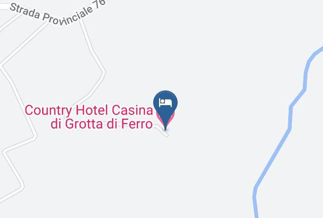 Ragusa - Country Hotel Casina Di Grotta Di Ferro Maps