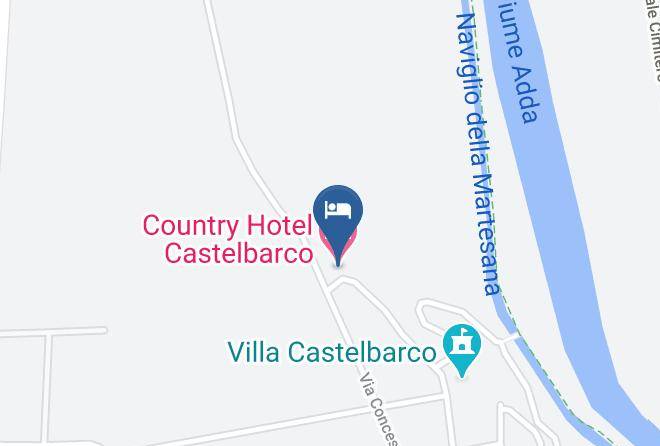 Milan - Country Hotel Castelbarco Maps