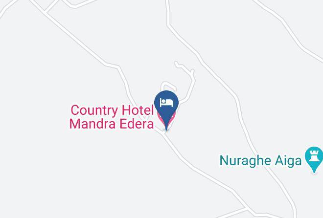 Oristano - Country Hotel Mandra Edera Maps