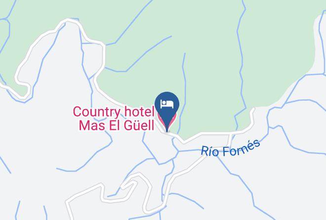 Barcelona - Country Hotel Mas El Guell Maps