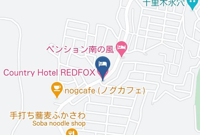 Susono City - Country Hotel Redfox Maps
