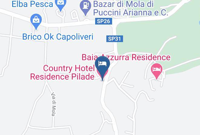 Leghorn - Country Hotel Residence Pilade Maps