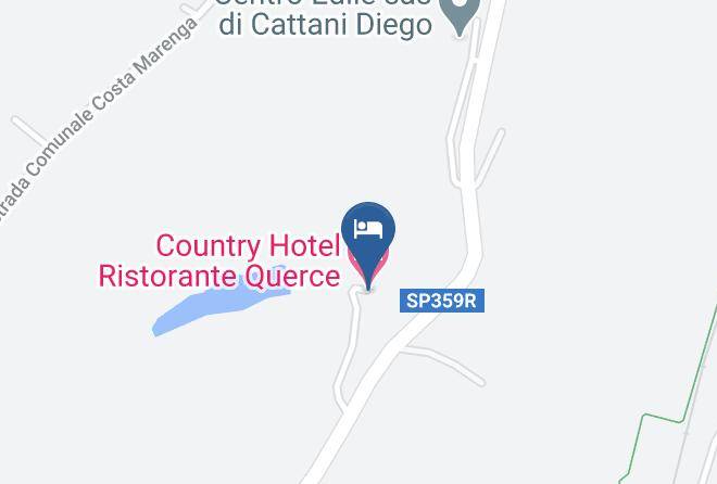 Parma - Country Hotel Ristorante Querce Maps