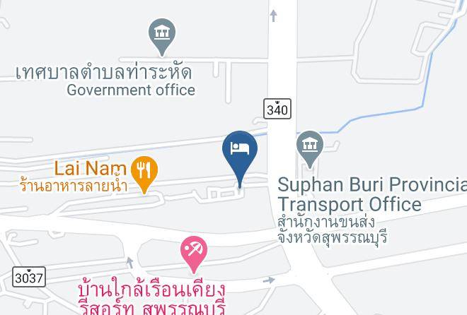 Amphoe Mueang Suphan Buri - Country Hotel Maps