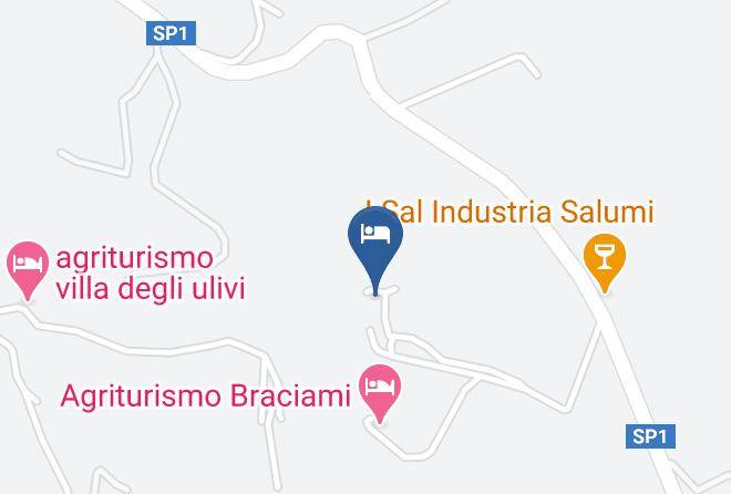 La Meridiana Strana Map