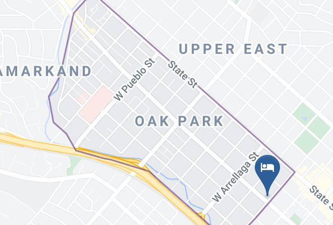 Santa Barbara - The Upham Hotel Maps