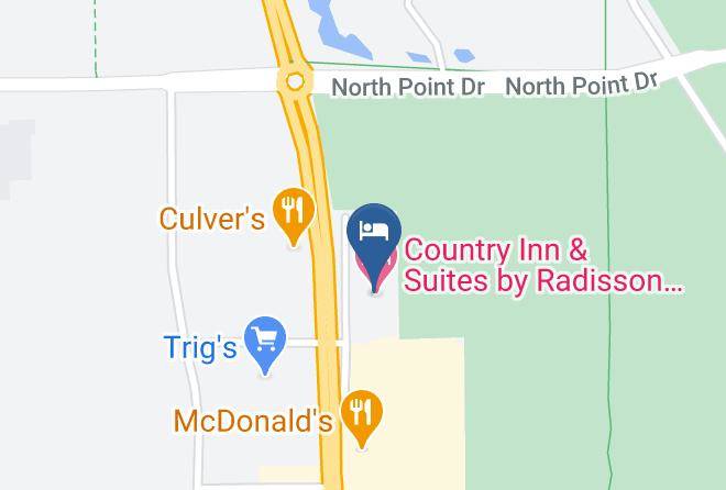 Portage - Country Inn & Suites By Radisson Stevens Point Maps