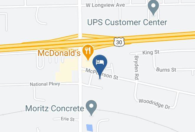 Richland - Quality Inn & Suites Mansfield Maps