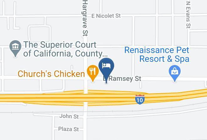 Riverside - Country Inn Banning By Magnuson Worldwide Maps