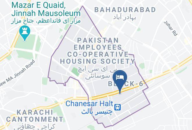 Karachi - Country Inn Hotel Maps