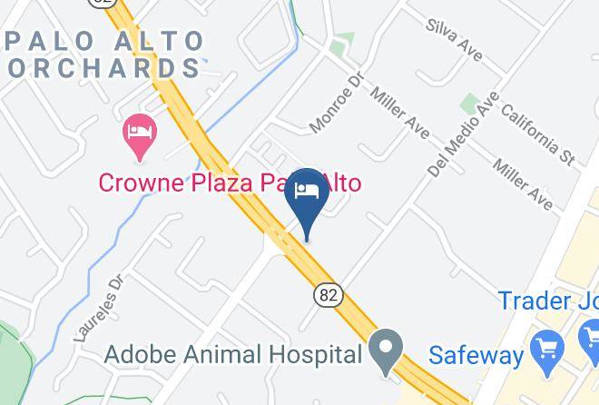 Santa Clara - Country Inn Motel Maps