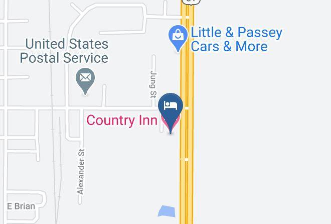 Garfield - Country Inn Motel Maps