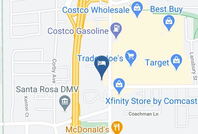 Sonoma - Country Inn Santa Rosa Maps