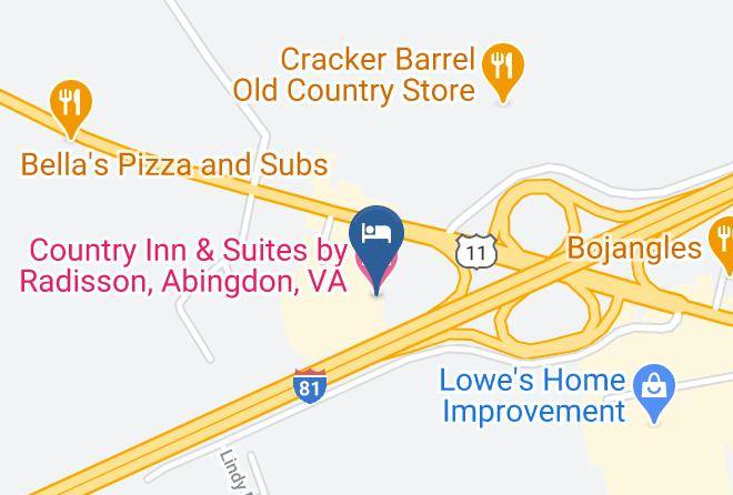 Washington - Country Inn & Suites By Radisson Abingdon Va Maps