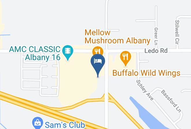 Dougherty - Country Inn & Suites By Radisson Albany Ga Maps