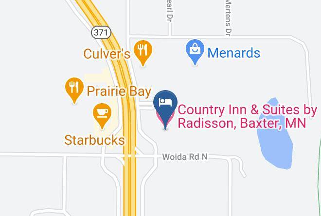 Crow Wing - Country Inn & Suites By Radisson Baxter Mn Maps