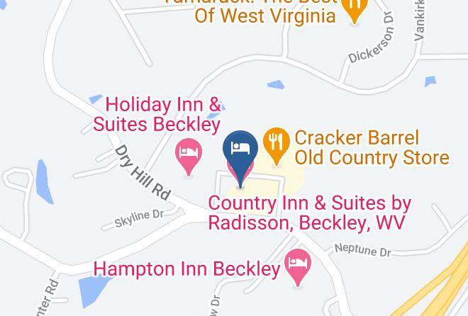 Country Inn & Suites By Radisson Beckley Wv Map