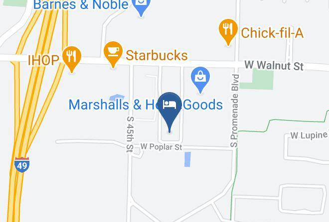 Benton - Country Inn & Suites By Radisson Bentonville South Rogers Ar Maps