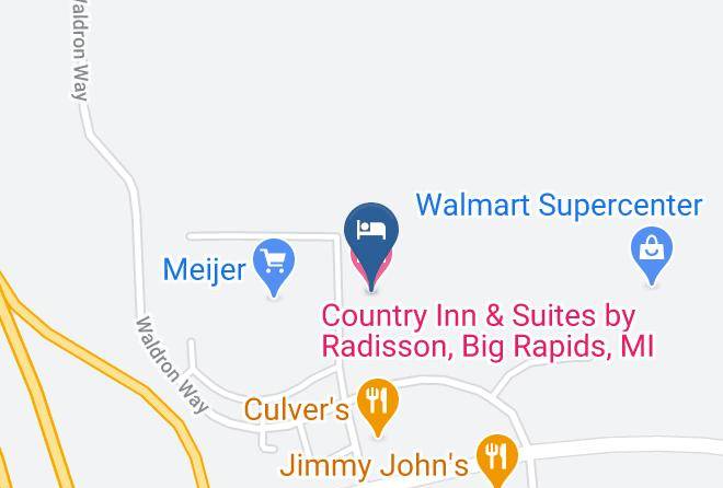 Mecosta County - Country Inn & Suites By Radisson Big Rapids Mi Maps
