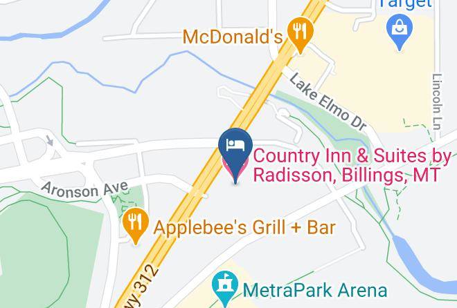 Yellowstone - Country Inn & Suites By Radisson Billings Mt Maps