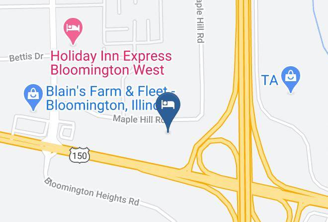 Mclean - Country Inn & Suites By Radisson Bloomington Normal West Il Maps