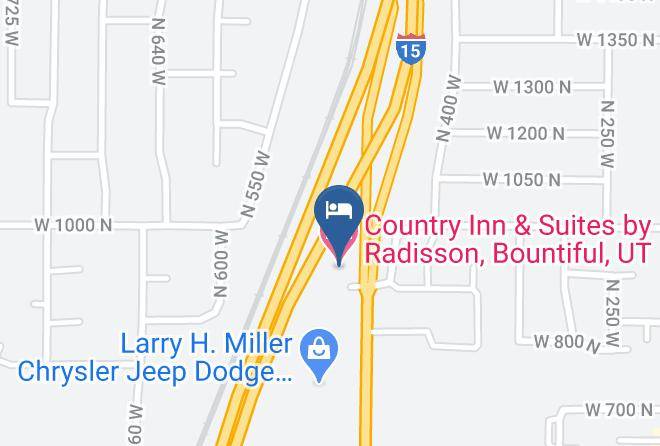 Davis - Country Inn & Suites By Radisson Bountiful Ut Maps