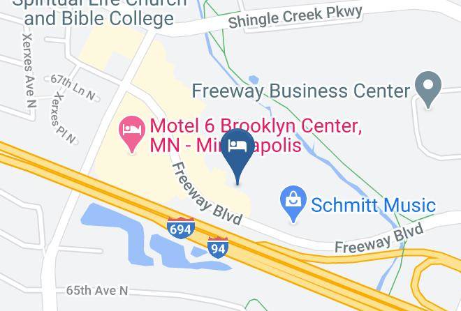Hennepin - Country Inn & Suites By Radisson Brooklyn Center Mn Maps