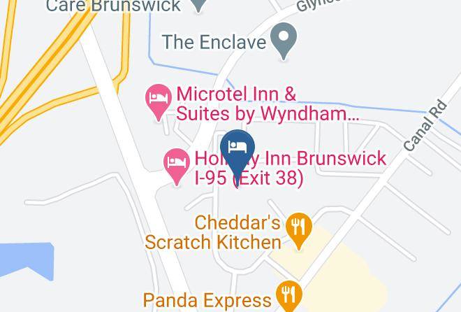 Country Inn & Suites By Radisson Brunswick I 95 Ga Map