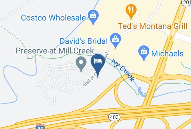 Gwinnett - Country Inn & Suites By Radisson Buford At Mall Of Georgia Ga Maps