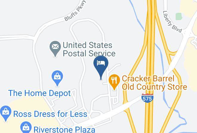 Cherokee - Country Inn & Suites By Radisson Canton Ga Maps
