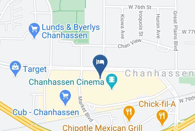 Country Inn & Suites By Radisson Chanhassen Mn Map