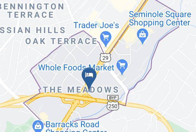 Charlottesville City - Country Inn & Suites By Radisson Charlottesville Uva Va Maps