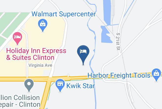 Clinton - Country Inn & Suites By Radisson Clinton Ia Maps