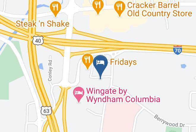 Boone - Country Inn & Suites By Radisson Columbia Mo Maps