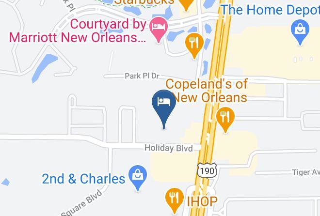 St Tammany Par - Country Inn & Suites By Radisson Covington La Maps